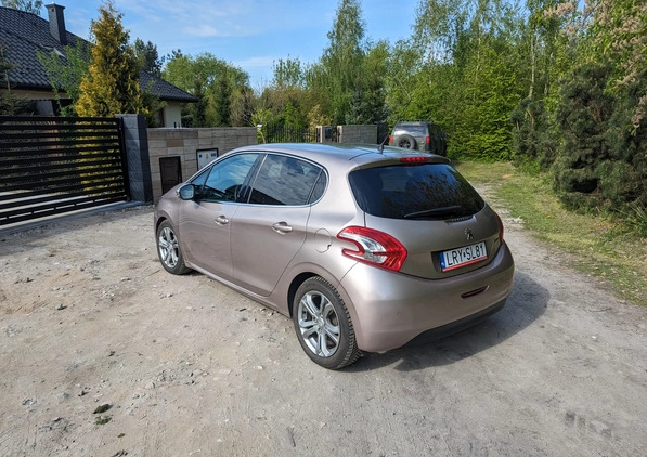 Peugeot 208 cena 22000 przebieg: 220000, rok produkcji 2014 z Dęblin małe 79